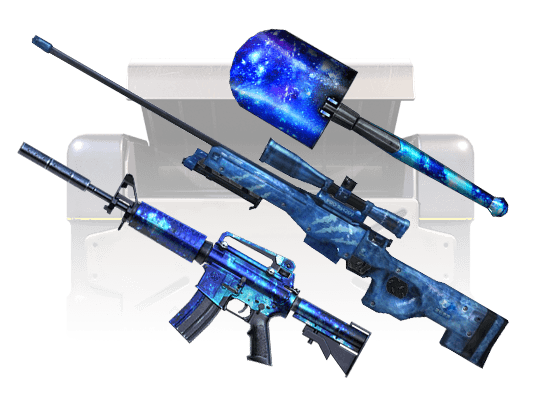 Blue Sapphire Crate